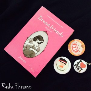 BREASTFRIENDS : Salah satu buku rekomendasi Asosiasi Ibu Menyusui Indonesia (AIMI) yang menceritakan tantangan menyusui 22 orang pendirinya.